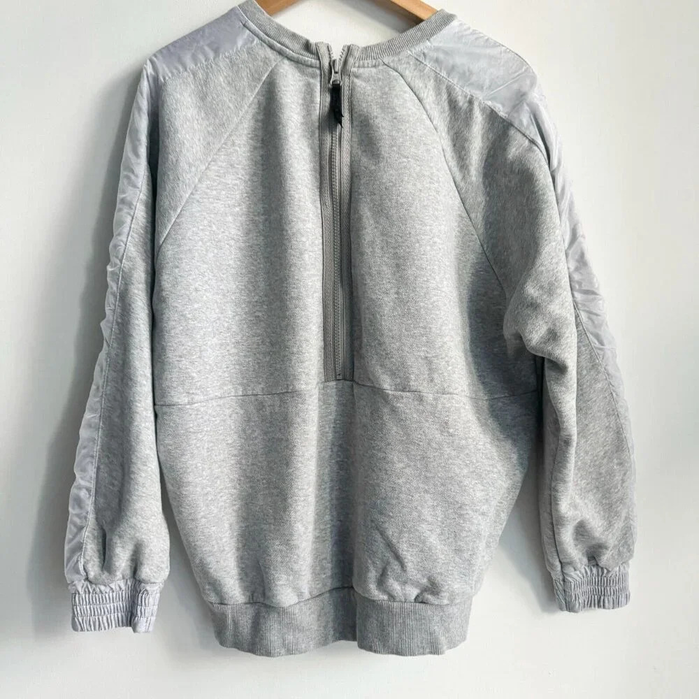 Adidas Grey Colourful Logo Pullover Sweatshirt - Picture 5 of 5
